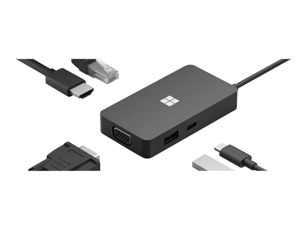 Microsoft Microsoft 1E4-00001 USB-C Travel Hub docking station — product photo