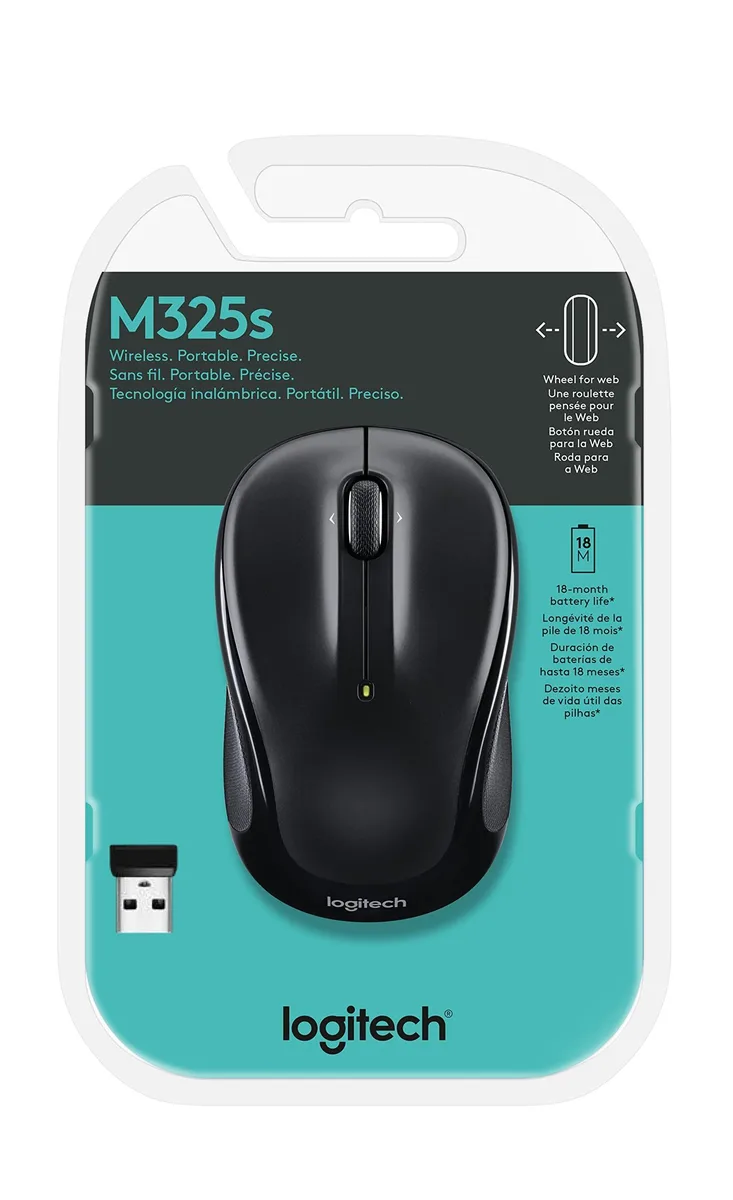 Logitech Logitech M325S 910-007523 Wireless Mouse — product photo