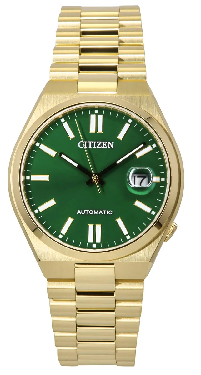 Citizen Citizen Tsuyosa NJ0152-51X Green Dial Automatic Watch — product photo