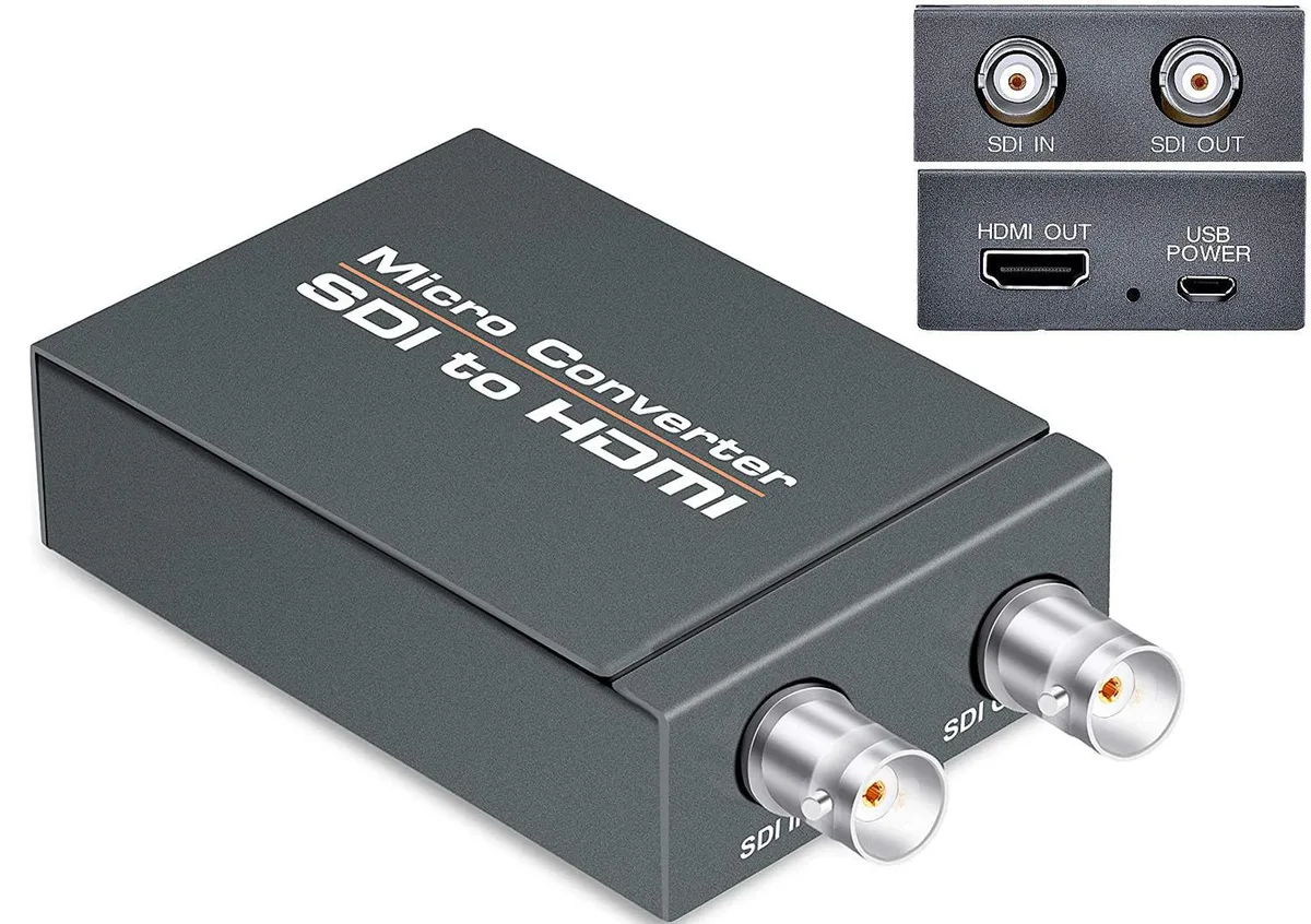 Jansicotek Jansicotek 1080P SDI to HDMI Converter with SDI Loop Out (OZH5) — product photo