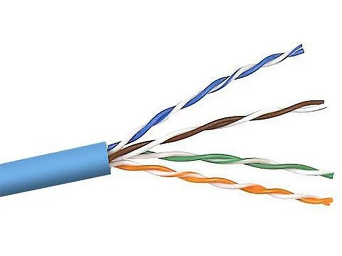 Belkin Belkin A7L604-1000-BLU Cat 5E network ethernet cable 1000 ft blue — product photo