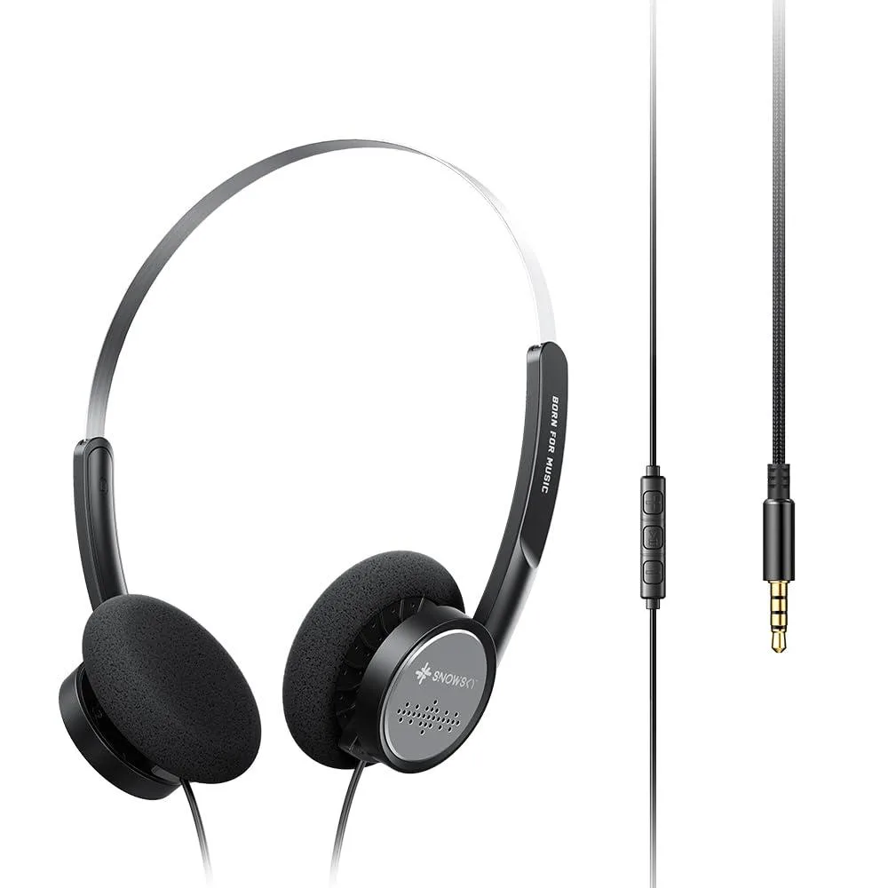 FiiO Wind 40mm 3.5mm On-Ear Headphones Black — product photo