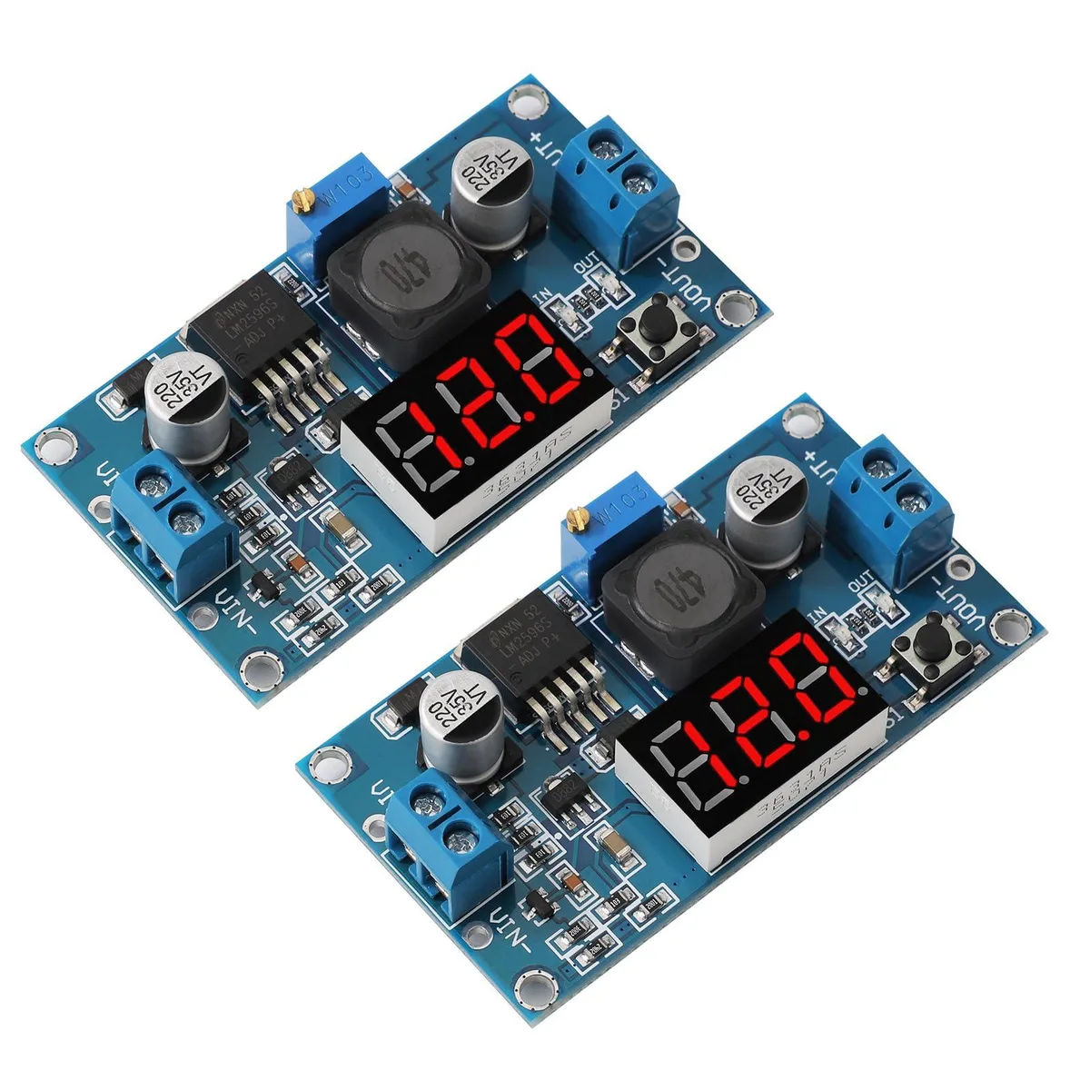 KEHIPI KEHIPI 20pcs LM2596 Buck Converter 4-40V to 1.25-37V power adapter — product photo