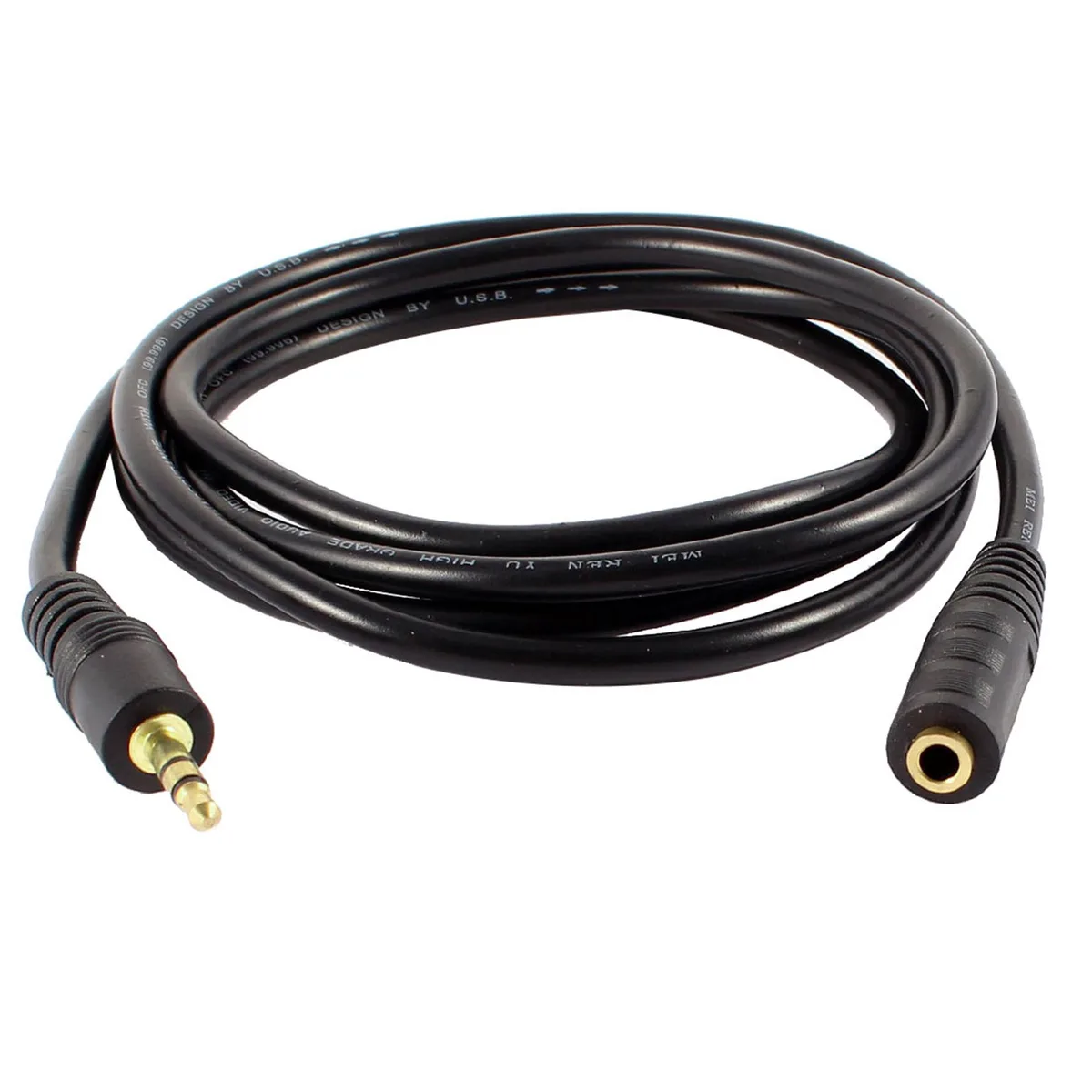 Unique-Bargains Unique-Bargains 1.5M 3.5mm Audio Extension Cable Black outdoor toy — product photo