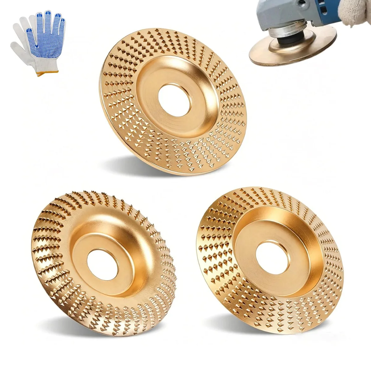 Metra TJSYMP001 Finishing Set 3.94" 3pcs + Gloves — product photo