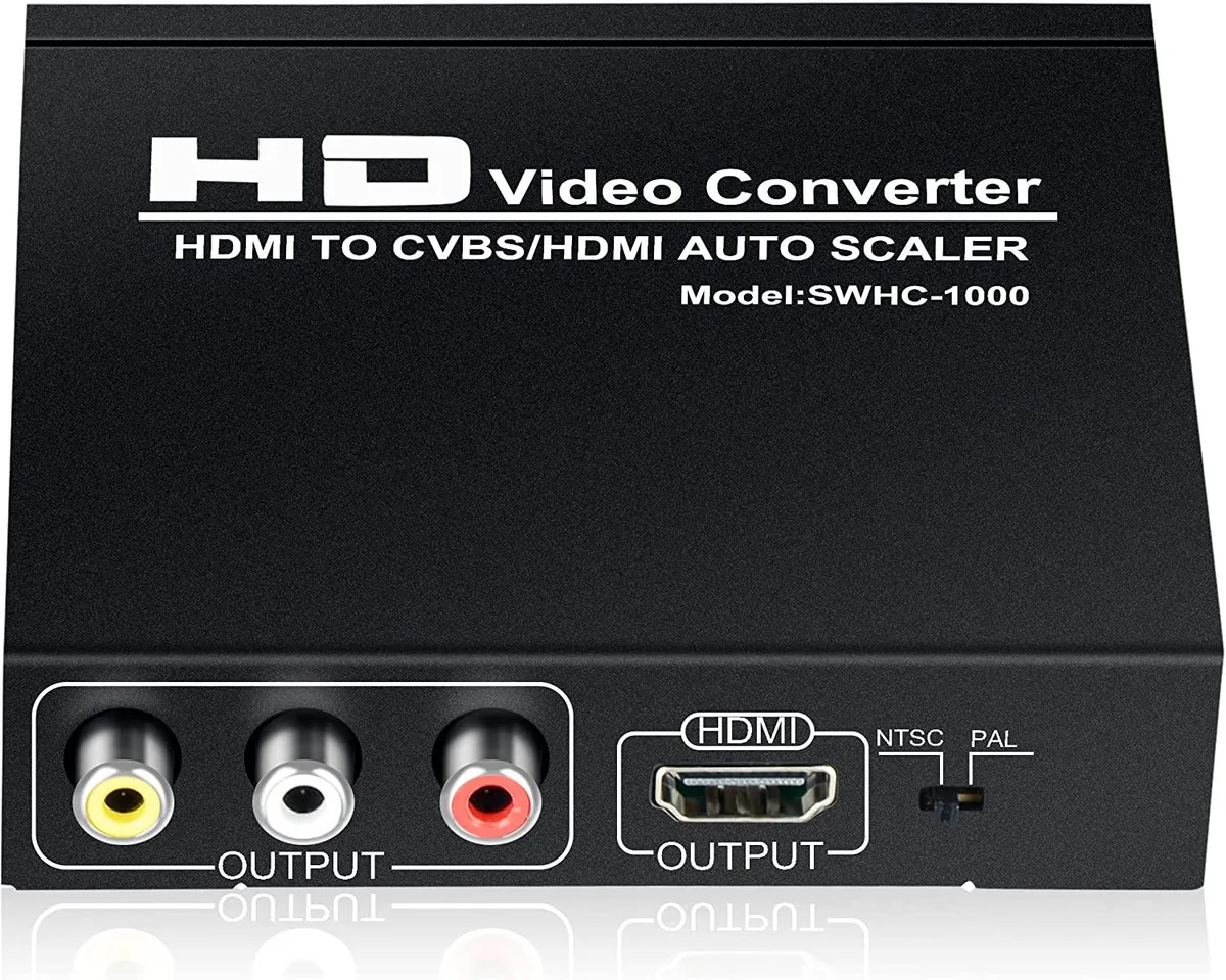 LUOM LUOM HDMI to HDMI+3RCA Composite Audio Video Converter 1080P 60Hz — product photo