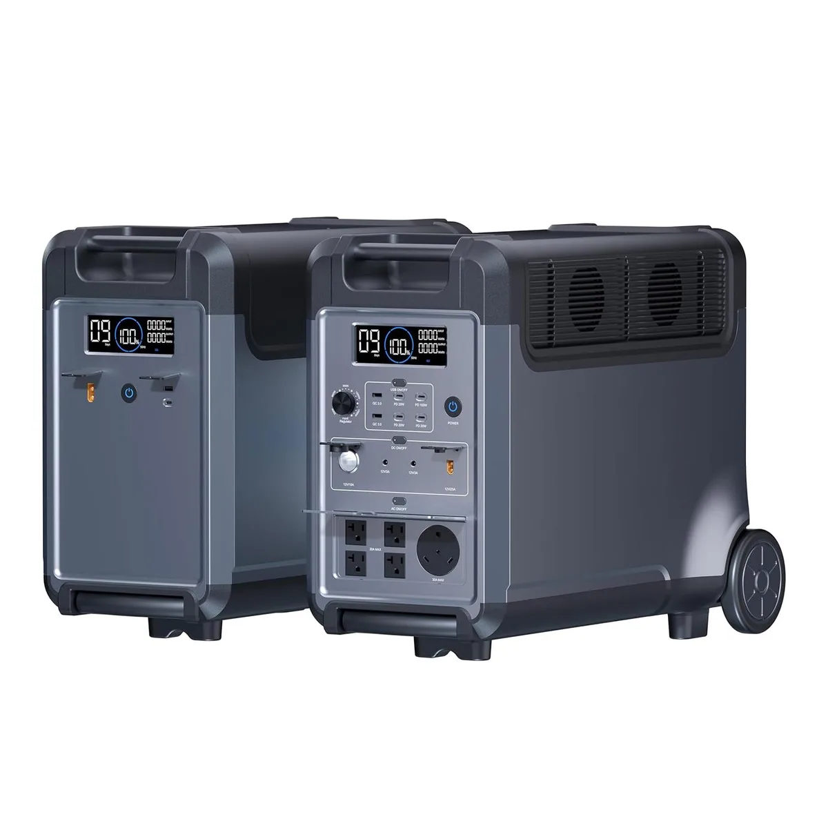 ABOK ABOK Portable Power Station 3840Wh 3600W Extra Battery Kit — product photo