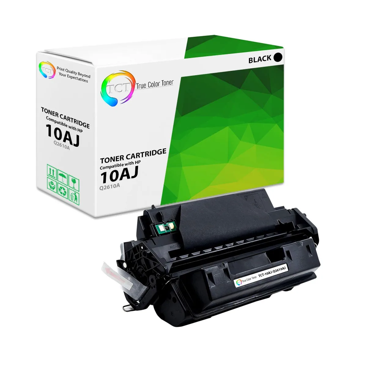True Color Toner True Color Toner 10AJ Jumbo Toner Cartridge Black 10500 Pages — product photo
