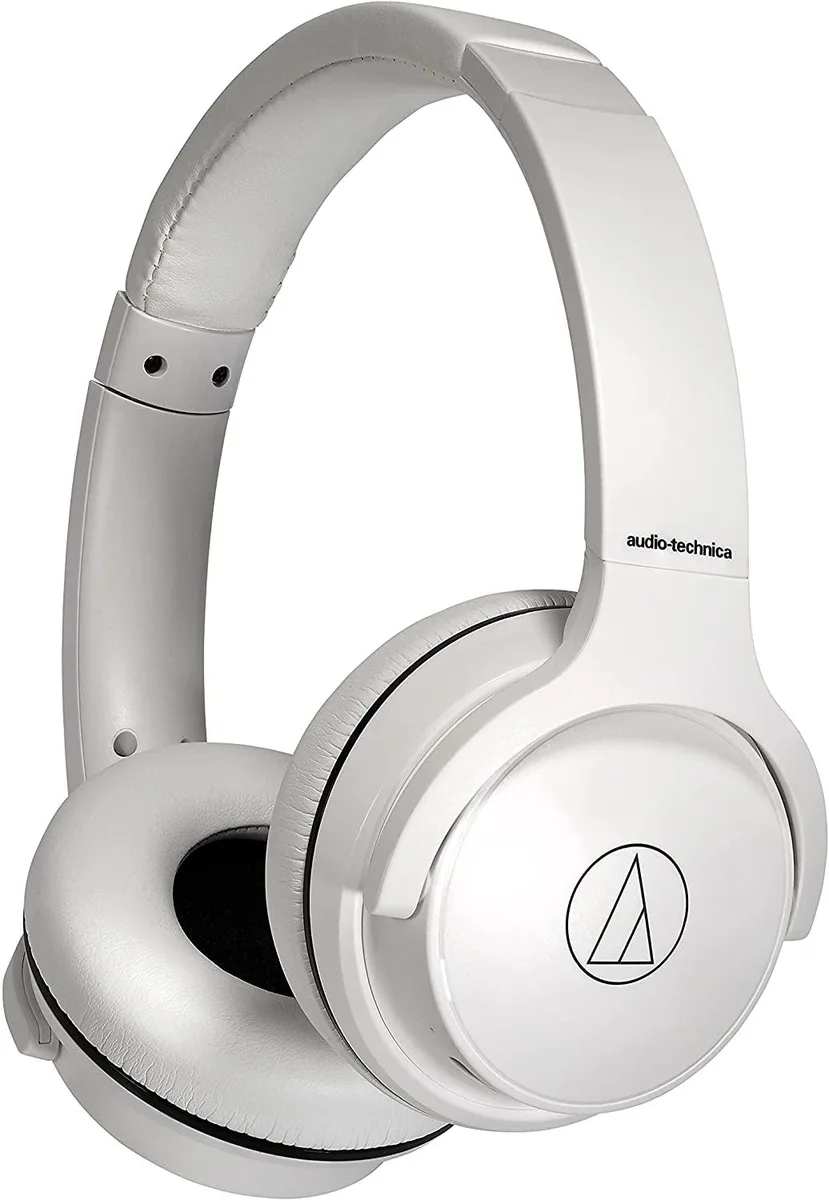 Audio-Technica Audio-Technica ATH-S220BTWH wireless on-ear headphone white 60h battery — product photo