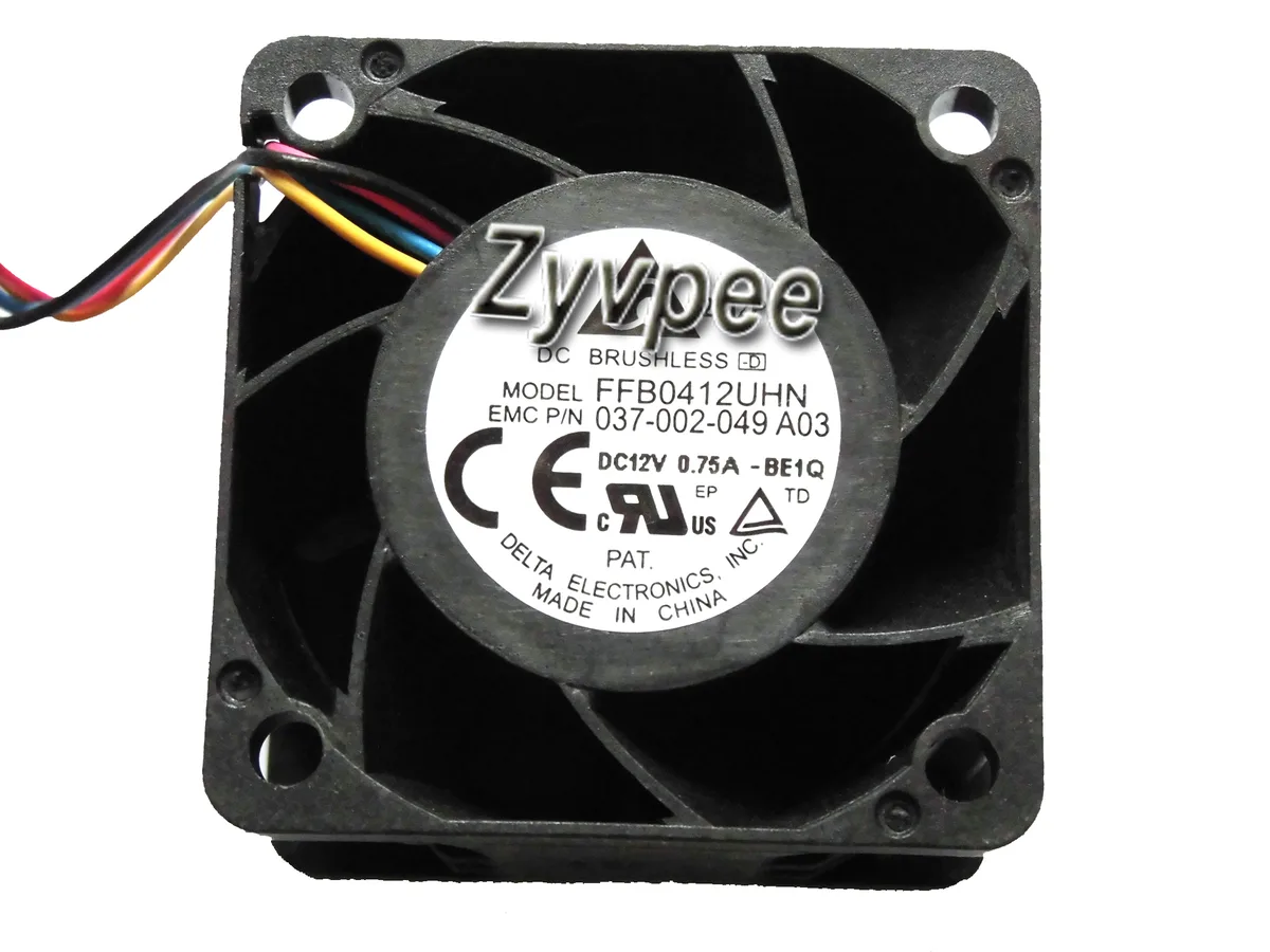 Zyvpee Zyvpee FFB0412UHN -BE1Q 40x40x28mm 4-pin 12V 0.75A 2-ball case fan — product photo