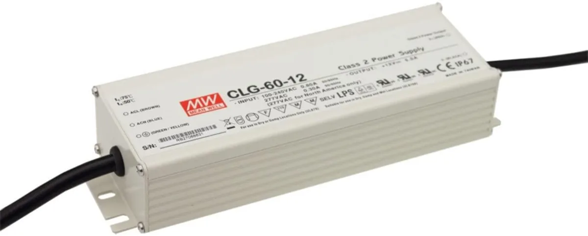 Mean Well Mean Well CLG-60-36 61.2W 36V 1.7A Power Supply — product photo