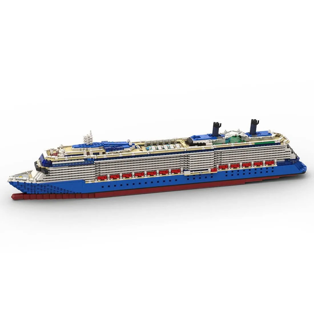 ZITIANYOUBUILD ZITIANYOUBUILD MOC-175049 Celebrity Reflection Steamship 3862Pcs 1/400 Scale — product photo