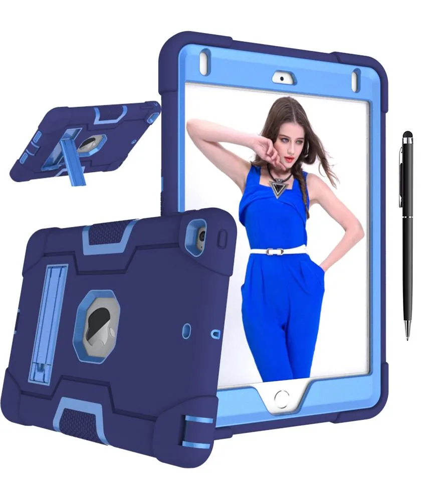 BONAEVER BONAEVER iPad Mini 4/5 Case with Kickstand and Stylus Blue — product photo