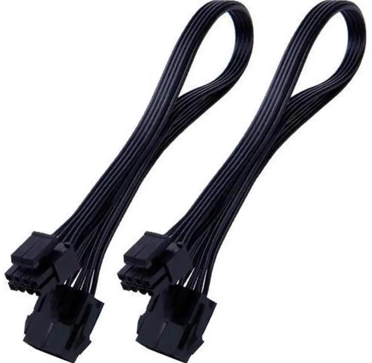 SMUGDESK SMUGDESK CPU 8 Pin EPS Extension Cable 12 Inches 2 Pack — product photo