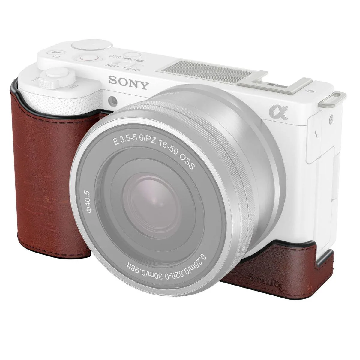 SmallRig SmallRig 3527 Leather Half Case Sony ZV-E10 — product photo
