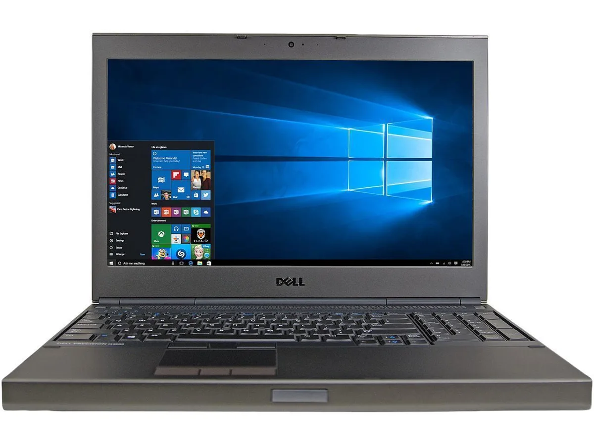 DELL DELL Precision M4800 15.6" FHD i7-4800MQ 32GB DDR3 128GB+1TB SSD business laptop — product photo
