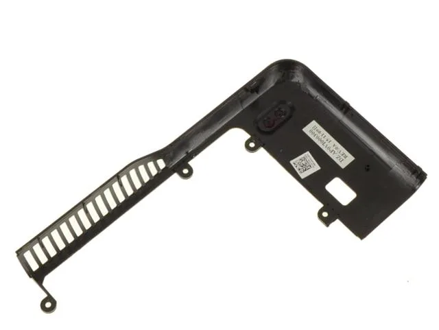 Genuine Dell left-side corner cap for Latitude 6540, dark grey plastic cover