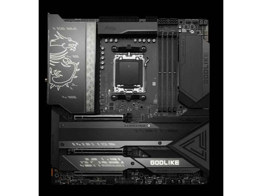 MSI MSI MEG X670E GODLIKE AMD motherboard — product photo