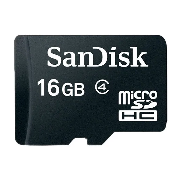 SanDisk SanDisk microSDHC Class 4 16GB SDQM-016G — product photo