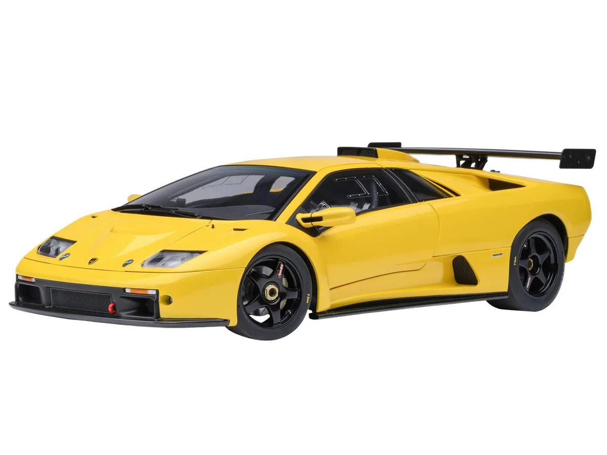Autoart Autoart Lamborghini Diablo GTR Superfly Yellow 1/18 hobby collectible — product photo