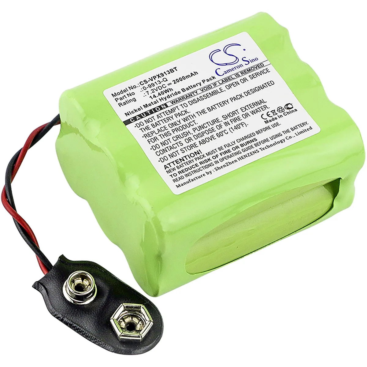 Cameron &amp; Co Cameron &amp; Co CS-VPX913BT 7.2v 2000mAh surveillance accessory — product photo