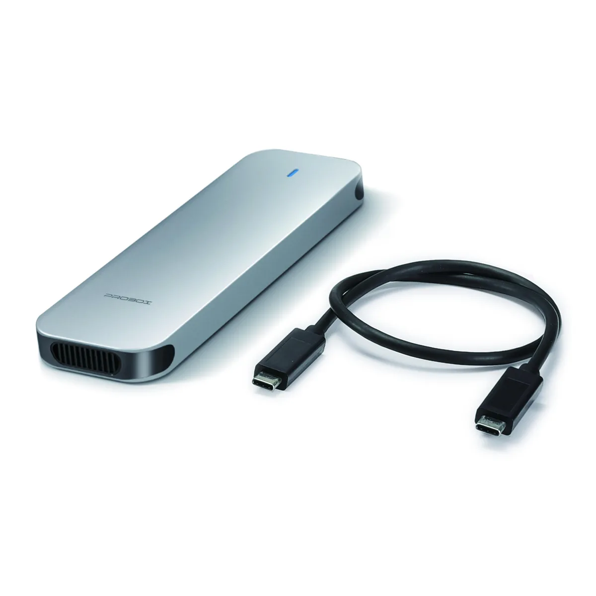 Mediasonic Mediasonic M.2 PCIe NVMe drive enclosure USB 3.2 Gen 2 10Gbps Type C — product photo