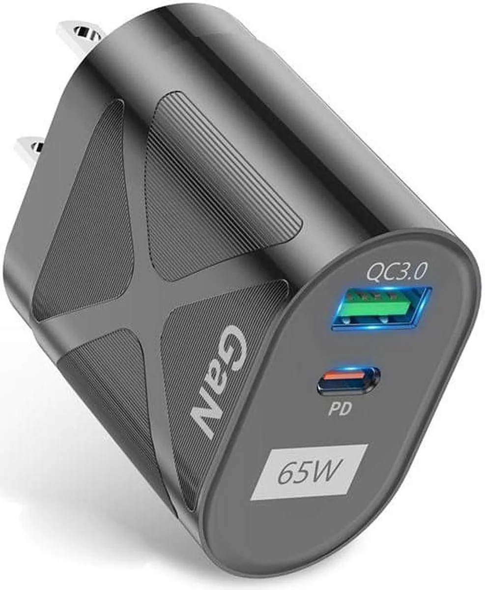 Aomoproing Aomoproing 65W Dual Port GaN Charger Black — product photo