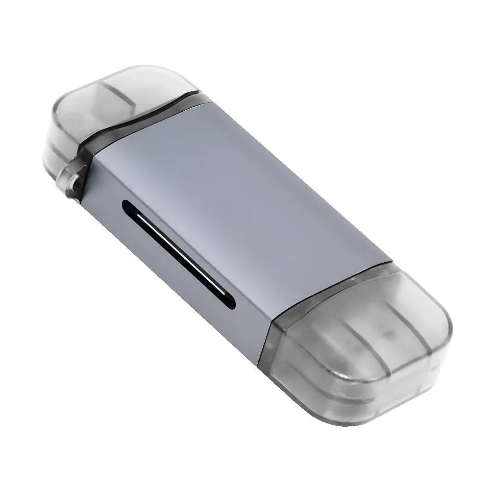 Fervit Fervit USB 3.0 Type-A Type-C Card Reader UHS-III UHS-II SD4.0 TF Micro-SD — product photo