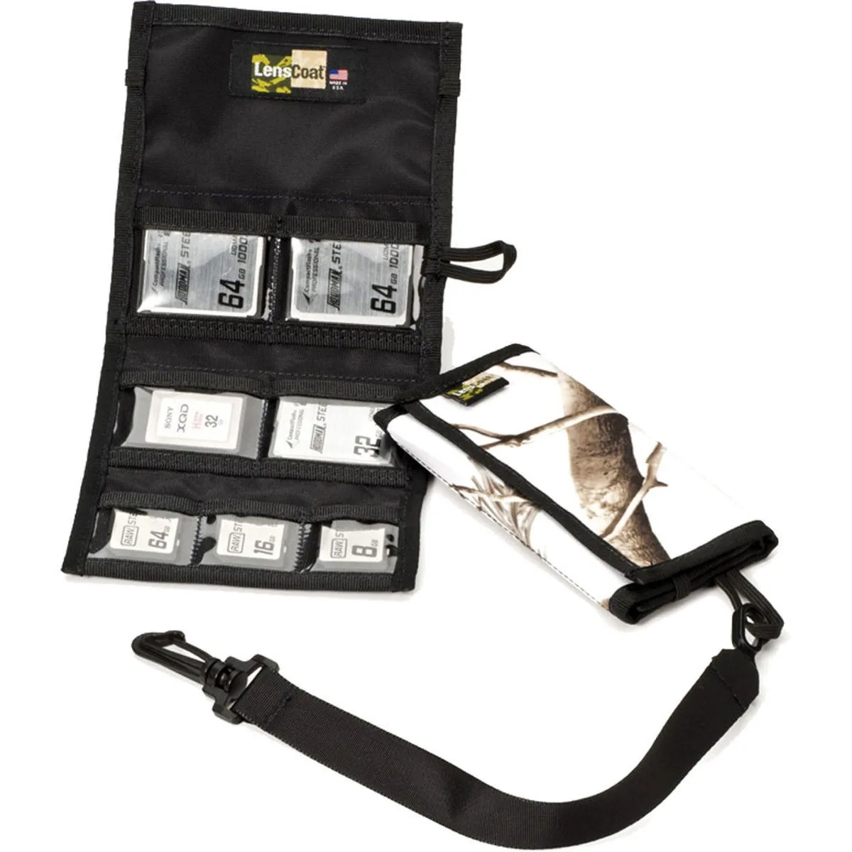 LensCoat LensCoat Combo 43 Memory Wallet Realtree AP Snow — product photo