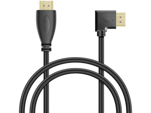 Manw Manw Right 90°/270° HDMI 1.4 Male to Female Extension Cable — product photo