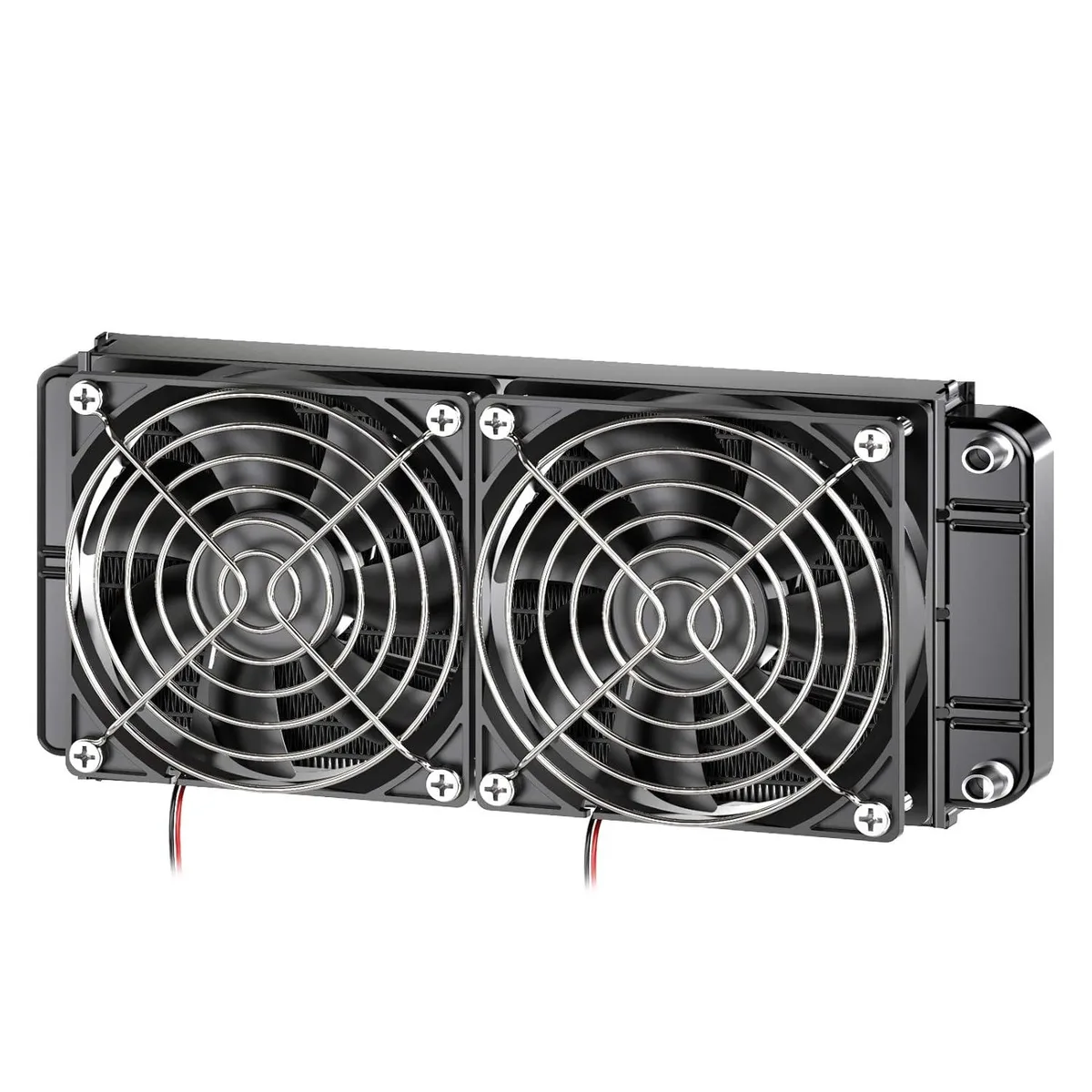 EVESKY EVESKY 240mm 12-Tube Aluminium Water-Cooling Radiator with Fan — product photo