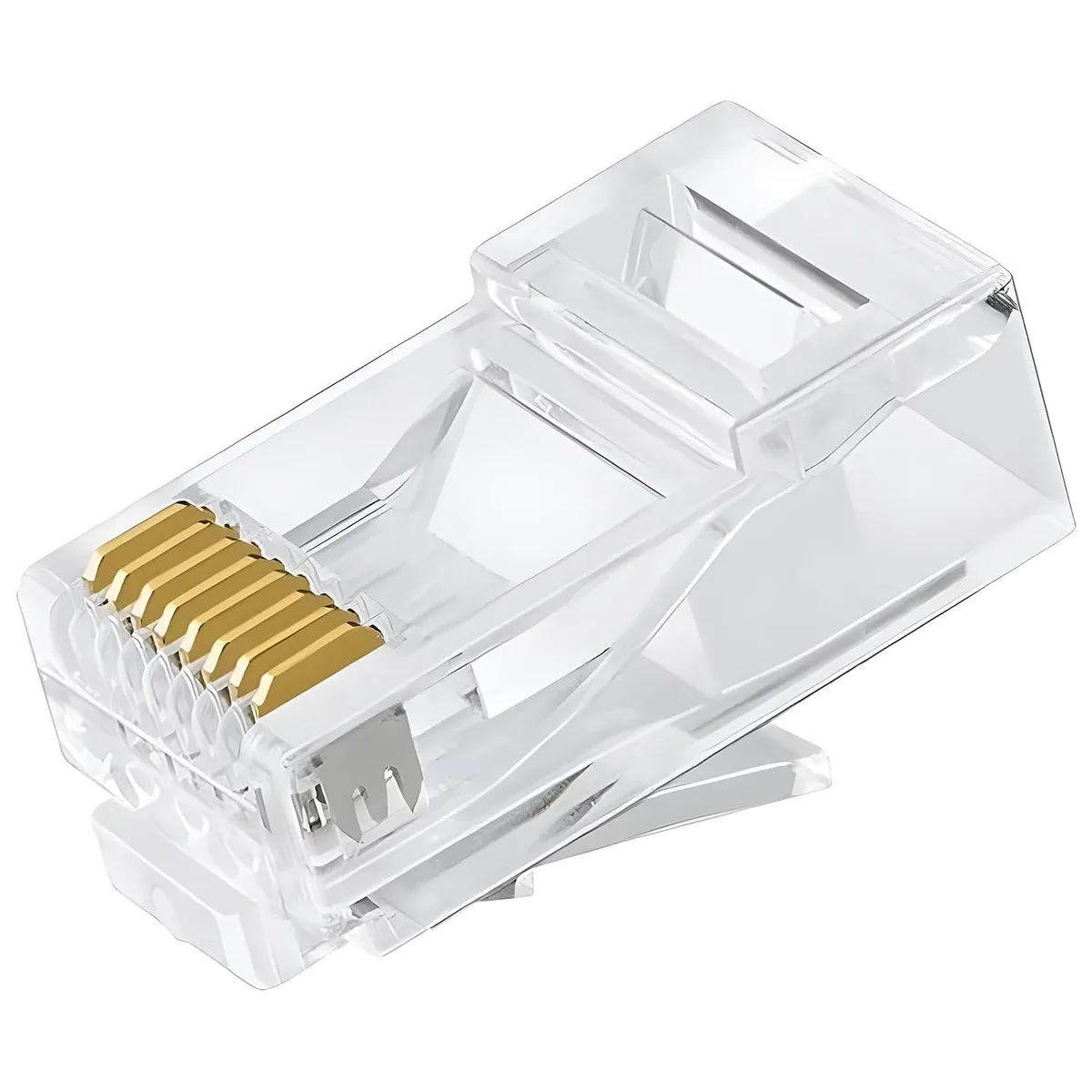 JacobsParts Inc. JacobsParts Inc. RJ45 Modular Plug 100pcs 8P8C CAT5 CAT5E network connector — product photo