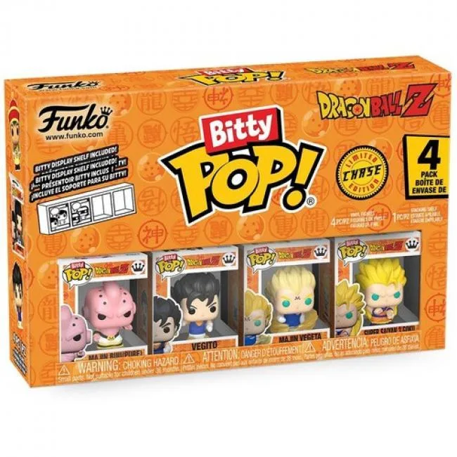 Funko Funko Bitty POP! Dragon Ball Z Kid Buu 4-Pack 73025 action figure — product photo