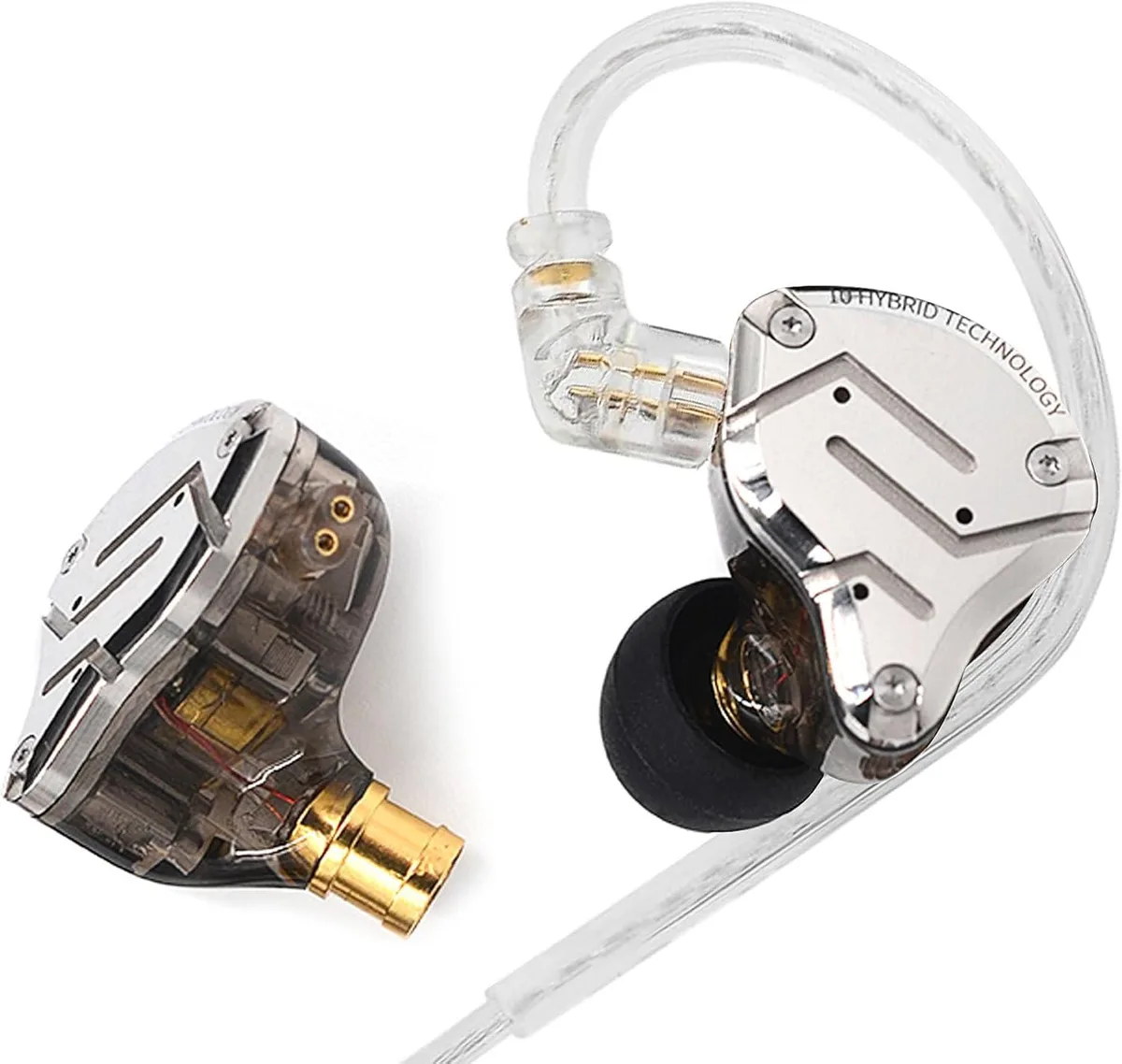 YINGHUA YINGHUA KZ ZS10 Pro 4BA+1DD IEM Black — product photo