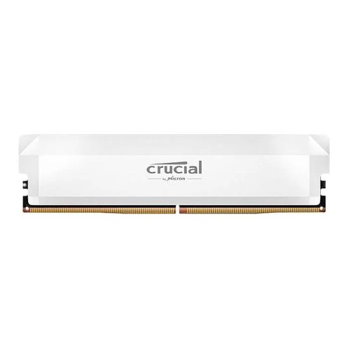 Crucial Crucial Pro Overclock 16GB DDR5 6400 CL38 White desktop RAM — product photo