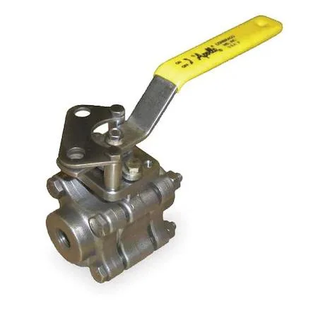 3/4 inch stainless steel fire safe ball valve with locking handle
