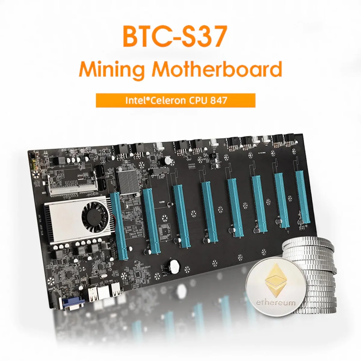 VIKARUMENT VIKARUMENT BTC-D37 embedded solution 8 PCIE16X DDR3 — product photo