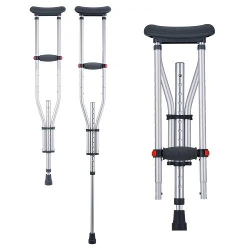 VEVOR VEVOR Underarm Crutches 13-Level Adjustable 300 lbs Aluminum 1 Pair — product photo