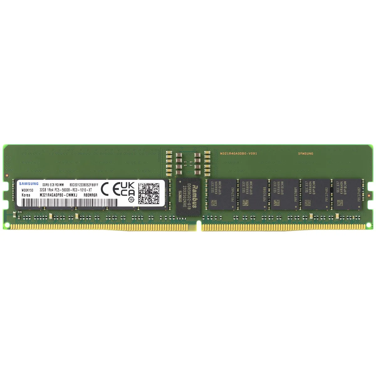 SAMSUNG SAMSUNG M321R4GA0PB0-CWM 32GB DDR5-5600 1Rx4 EC8 RDIMM server RAM — product photo