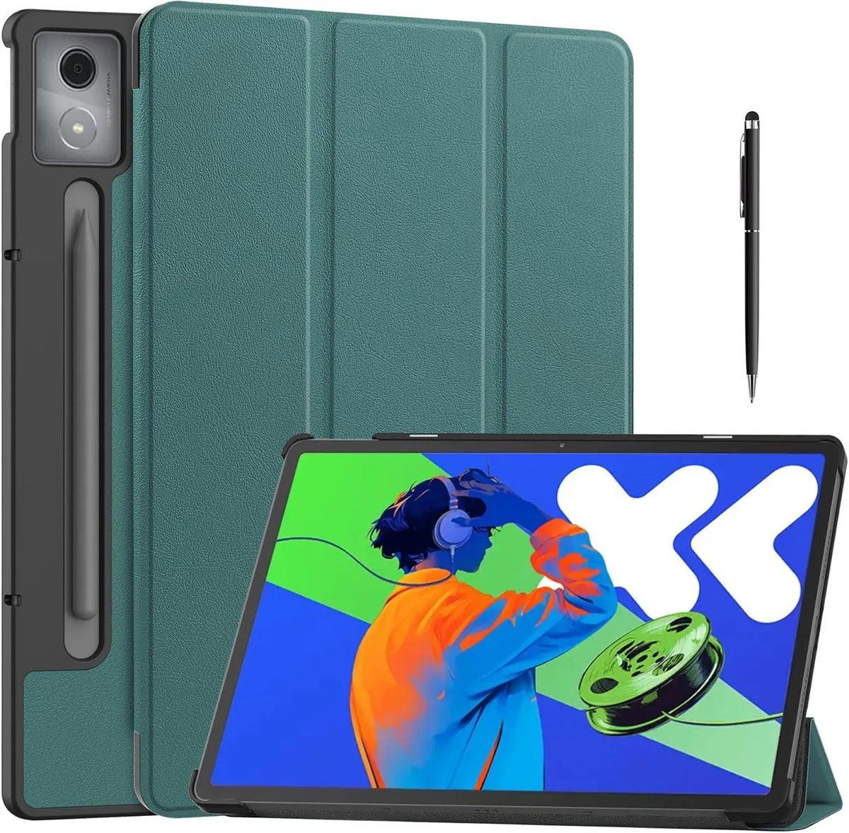 Werleo Werleo TB-373FU laptop case for Lenovo Idea Tab Pro 12.7 2025 Dark Green — product photo
