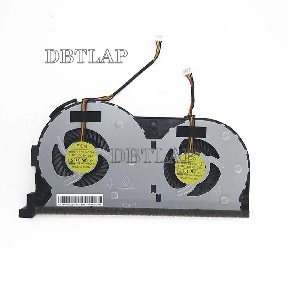 DBTLAP DBTLAP CPU Fan for Lenovo Y50 70 80 series — product photo
