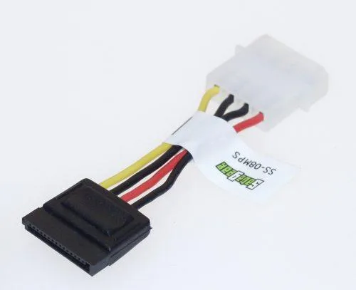 SATAGear SATAGear SS-08MPS 4-Pin Molex to 15-Pin SATA Power Cable — product photo