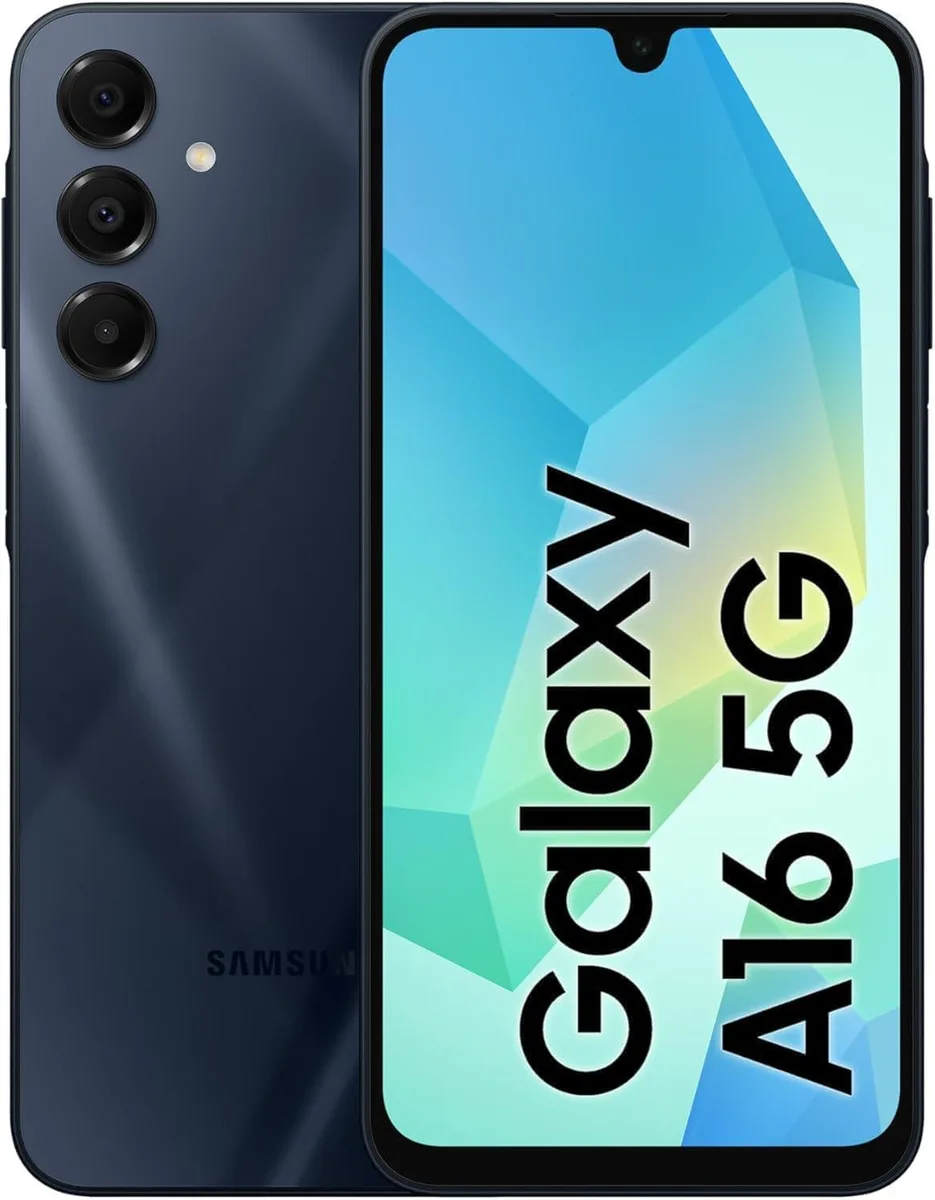 SAMSUNG SAMSUNG Galaxy A16 5G 128GB AT&amp;T Black cell phones - unlocked — product photo