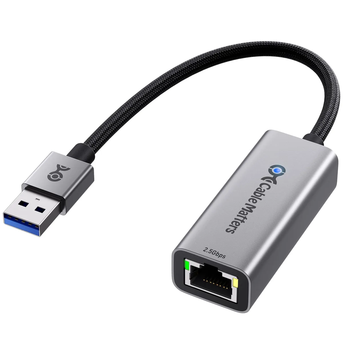 No Sew No Sew USB-A to 2.5GbE RJ45 Network Adapter 202485 — product photo