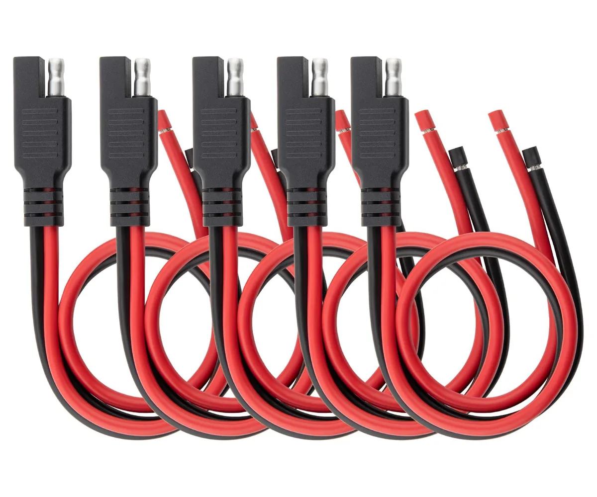  Tripp Lite OV-SAE-0562-5P 16 AWG 2 ft SAE Extension Cable 5-Pack Blue — product photo