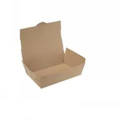 SCT SCT ChampPak Carryout Box 4.37x3.5x2.5 Kraft 450 — product photo
