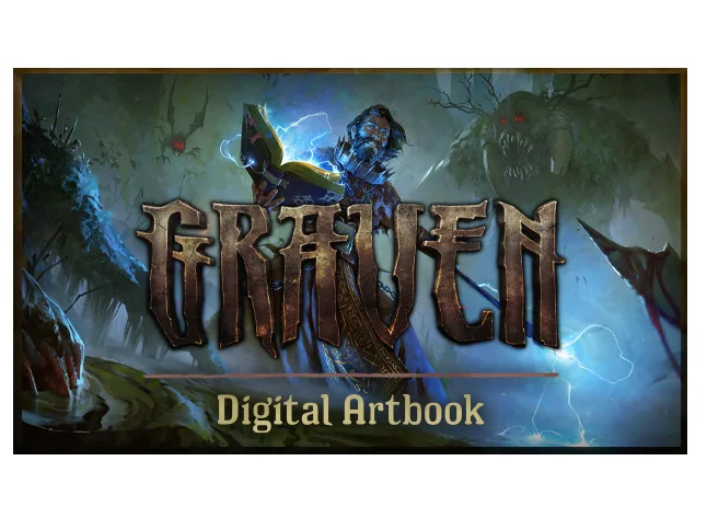 1C Publishing EU 1C Publishing EU 78474 GRAVEN Digital Artbook downloadable game — product photo