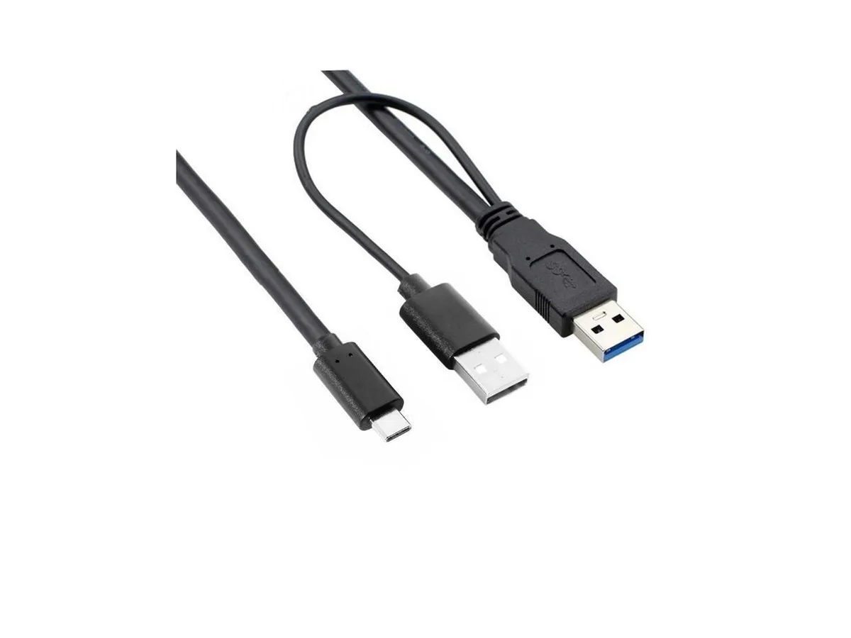 BUCIER BUCIER USB-C to USB 3.0 &amp; USB 2.0 Y Cable 60cm — product photo