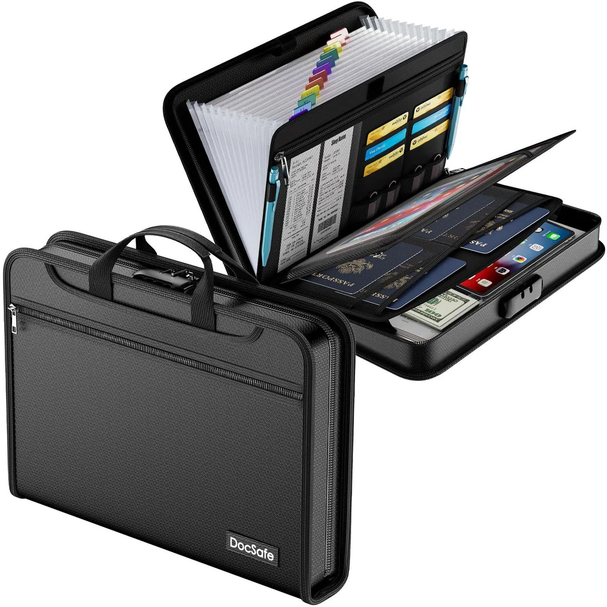  File Folder 13 Pockets 14.2 x 10.4 x 2.8 in — product photo