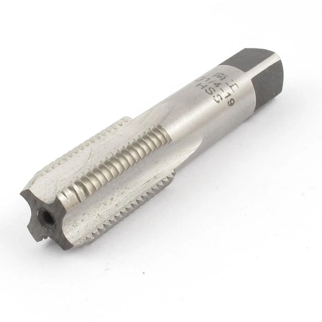 Unique-Bargains Unique-Bargains G1/4-19 55 Degree HSS Four Flute Piping Thread Tap 13.5mm — product photo
